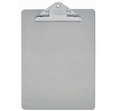 Porte-bloc steel, acier inoxydable, A4, argent