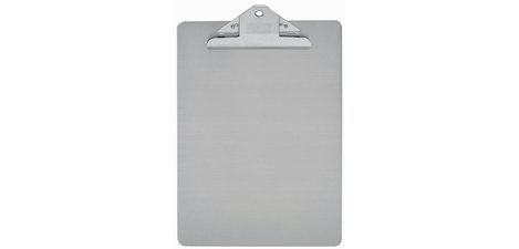 Porte-bloc steel, acier inoxydable, A4, argent