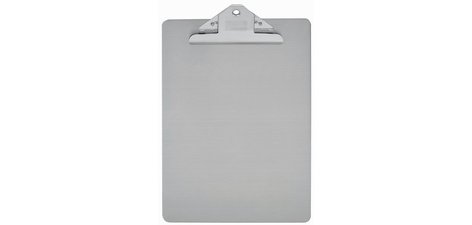 Porte-bloc steel, acier inoxydable, A4, argent