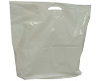Sac cabas en LDPE, (L)550 x (P)50 x (H)600 mm, blanc