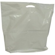 Sac cabas en LDPE, (L)550 x (P)50 x (H)600 mm, blanc