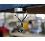 Aimant néodyme avec crochet caroussel, résistance:50 kg