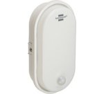 Lampe LED ovale à détecteur de mouvement, blanc