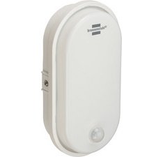 Lampe LED ovale à détecteur de mouvement, blanc