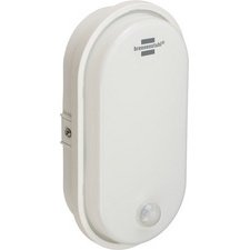 Ovale LED-lamp met bewegingssensor, wit