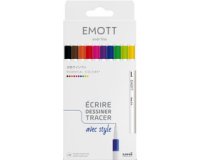 Feutre EMOTT, set de 10 'Calm-Tone Colors'