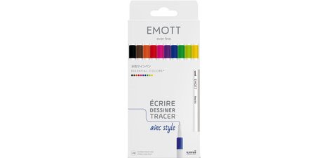 Feutre EMOTT, set de 10 'Calm-Tone Colors'