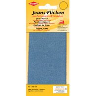 Patch thermocollant pour jeans, 170 x 150 mm, bleu