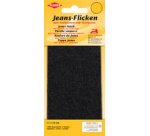 Patch thermocollant pour jeans, 170 x 150 mm, noir