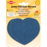 Patch thermocollant pour jeans Coeur