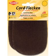 Patch thermocollant en velours côtelé