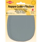 Patch en cuir nappa, 125 x 100 mm