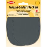 Patch en cuir nappa, 125 x 100 mm