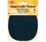 Patch en cuir nappa, 125 x 100 mm