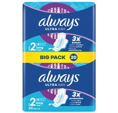 ultra Serviette hygiénique Normal à ailettes, BigPack