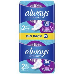 Always maandverband Maxi Long met vleugels, BigPack