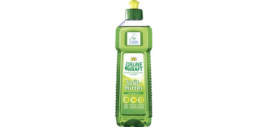 Fit Liquide vaisselle main GRÜNE KRAFT, flacon de 500 ml
