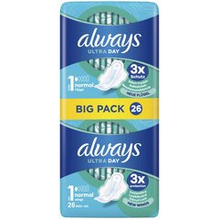 Always maandverband Ultra Normal met vleugels, BigPack