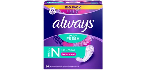 dailies Protège-slip Fresh&Protect Normal Fresh