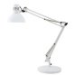 Lampe de bureau LED 'ARCHI', pince/socle, blanc