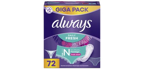 Protège-slip Daily Fresh Flexistyle Normal, Gigapack