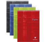 Bloc Pupitre reliure intégrale en-tête A4 160 pages détachables petits carreaux - Assortis