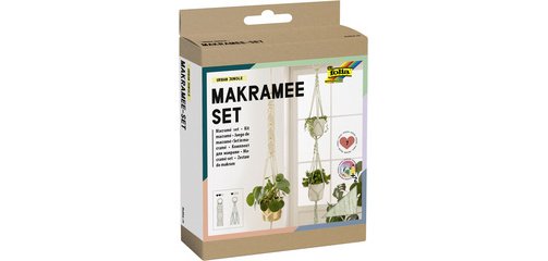 Kit macramé URBAN JUNGLE, 7 pièces