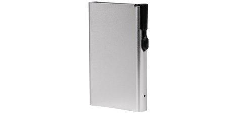 Porte-cartes avec bouton-poussoir & RFID