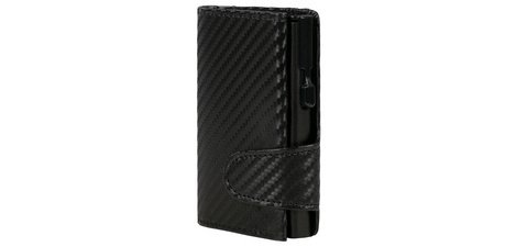 Wallet with card holder, faux leather