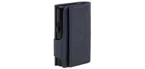Wallet with card holder, Nappa leather, black