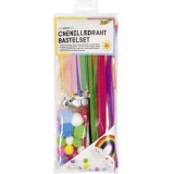 Kit d'activités en fil chenille RAINBOW, 212 pièces