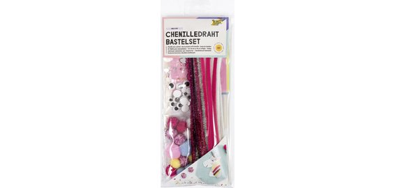 Kit d'activités en fil chenille UNICORN, 227 pièces