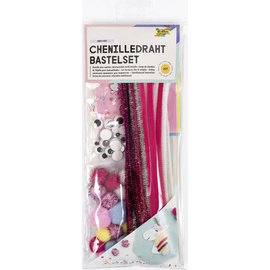 Kit d'activités en fil chenille UNICORN, 227 pièces