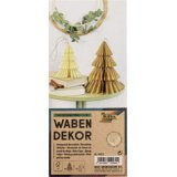 Décoration alvéolée HYGGE XMAS TREES, set de 2, S/M