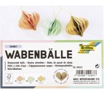 Boule alvéolée SWEET, set de 3 boules