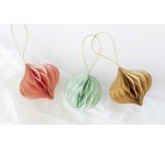 Boule alvéolée SWEET, set de 3 boules
