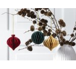 Boule alvéolée CHRISTMAS, set de 3 boules