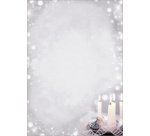 Papier à motif de Noël 'Glitter Stars', A4, 90 g/m2