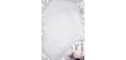 Papier à motif de Noël 'Glitter Stars', A4, 90 g/m2