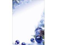 Papier à motif de Noël 'Blue Harmony', A4, 90 g/m2