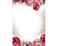 Papier à motif de Noël 'Graceful Christmas', A4,90g/m2