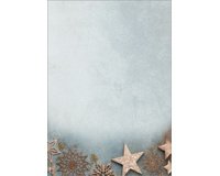 Papier à motif de Noël 'Christmas tree petrol', A4