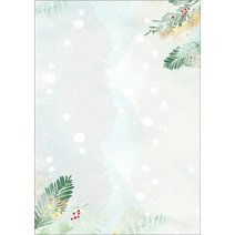 Papier à motif de Noël 'Golden Tree', A4, 90g/m2