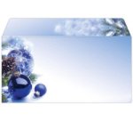 Enveloppe à motif de Noël 'Chrismas Silence', long