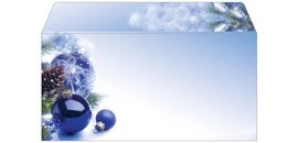 Enveloppe à motif de Noël 'Chrismas Silence', long