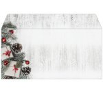 Enveloppe à motif de Noël 'Graceful Christmas', long