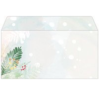 Enveloppe à motif de Noël 'Glamorous Christmas', long