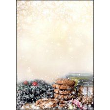 Papier à motif de Noël 'Winter Smell', parfumé, A4