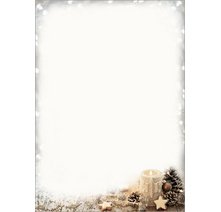 Papier à motif de Noël 'Charmful Christmas', A4