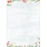 Papier à motif de Noël 'Cosy Christmas Watercolor', A4